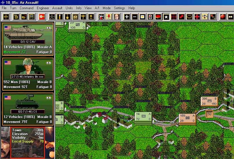 Скриншот из игры Modern Campaigns: Fulda Gap 