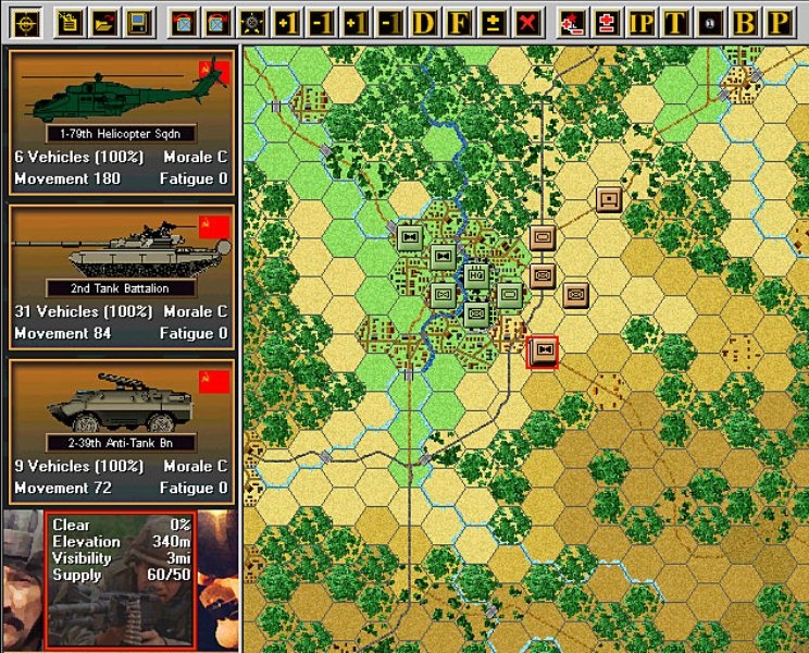 Скриншот из игры Modern Campaigns: Fulda Gap 