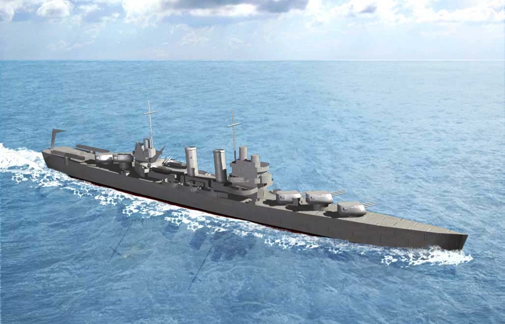 Скриншот из игры Modern Naval Battles: World War II at Sea под номером 2