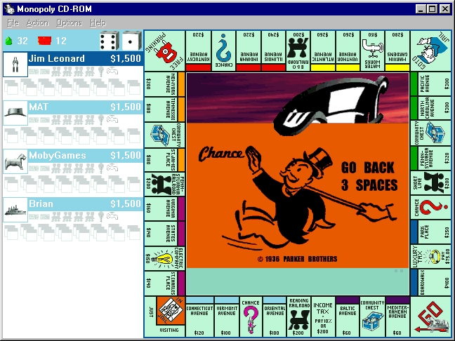 Скриншот из игры Monopoly под номером 4