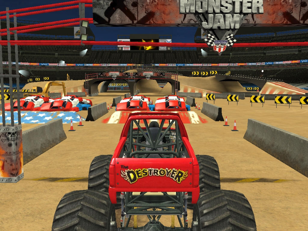 Monster jam игра