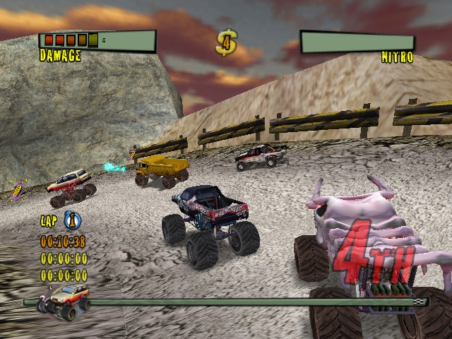 Скриншот из игры Monster Trux Extreme (Offroad Edition) под номером 3