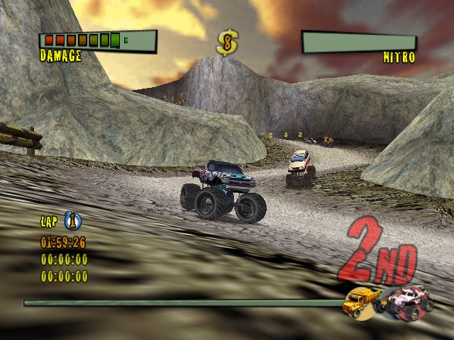 Скриншот из игры Monster Trux Extreme (Offroad Edition) под номером 5