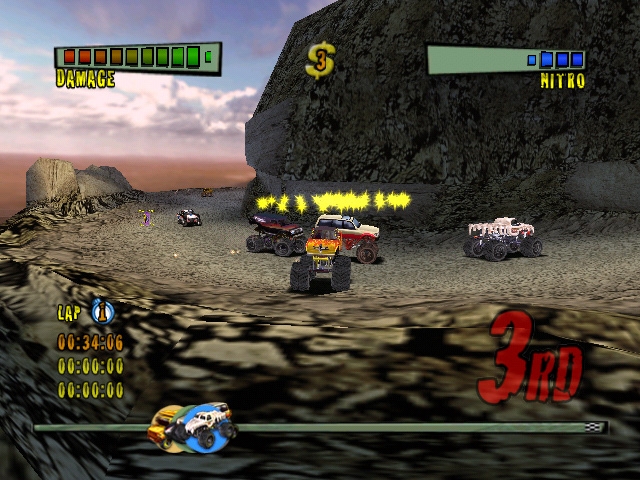 Скриншот из игры Monster Trux Extreme (Offroad Edition) под номером 6
