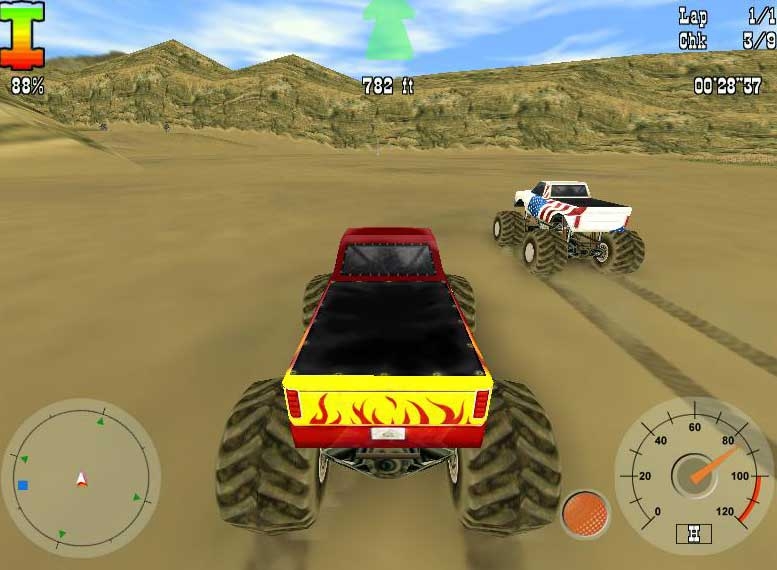 Скриншот из игры Monster Truck Rumble под номером 2