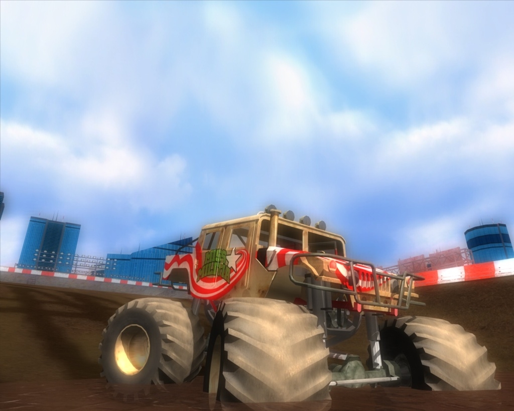 Скриншот из игры Monster Truck Maniax под номером 1