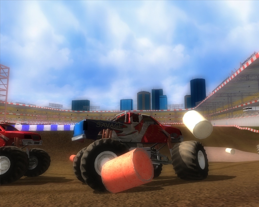 Скриншот из игры Monster Truck Maniax под номером 2