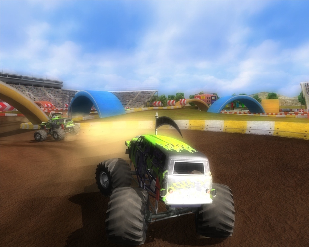 Скриншот из игры Monster Truck Maniax под номером 4
