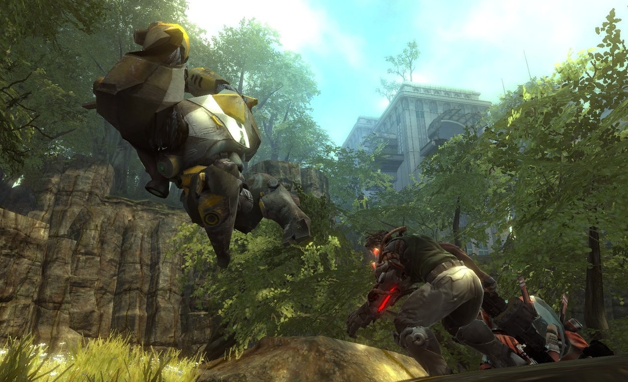Скриншот из игры Bionic Commando (2009) под номером 11