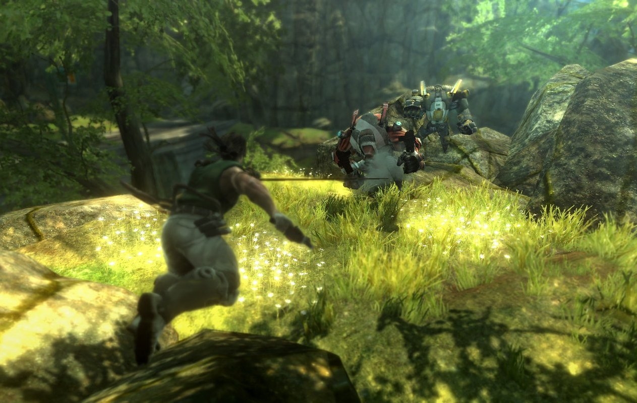 Скриншот из игры Bionic Commando (2009) под номером 12