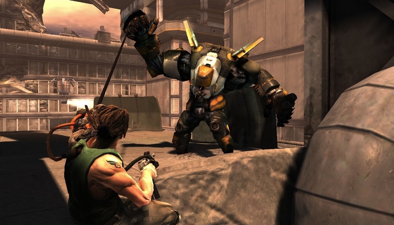 Скриншот из игры Bionic Commando (2009) под номером 2