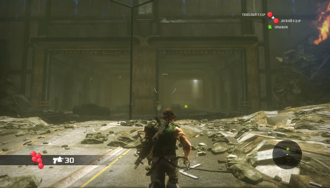 Скриншот из игры Bionic Commando (2009) под номером 32