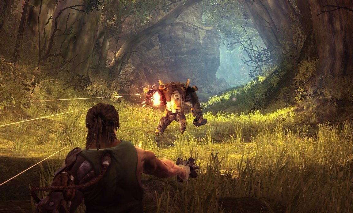 Скриншот из игры Bionic Commando (2009) под номером 5