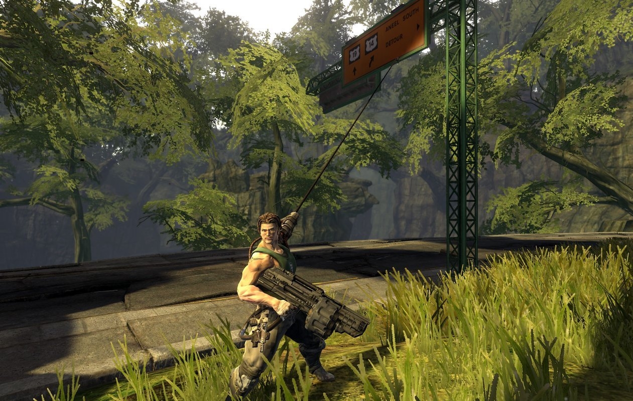 Скриншот из игры Bionic Commando (2009) под номером 8