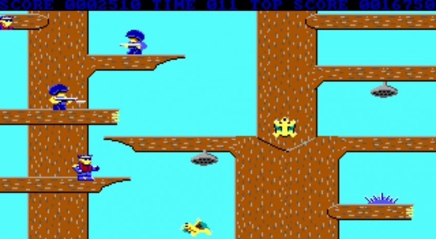 Скриншот из игры Bionic Commando (1988) под номером 1