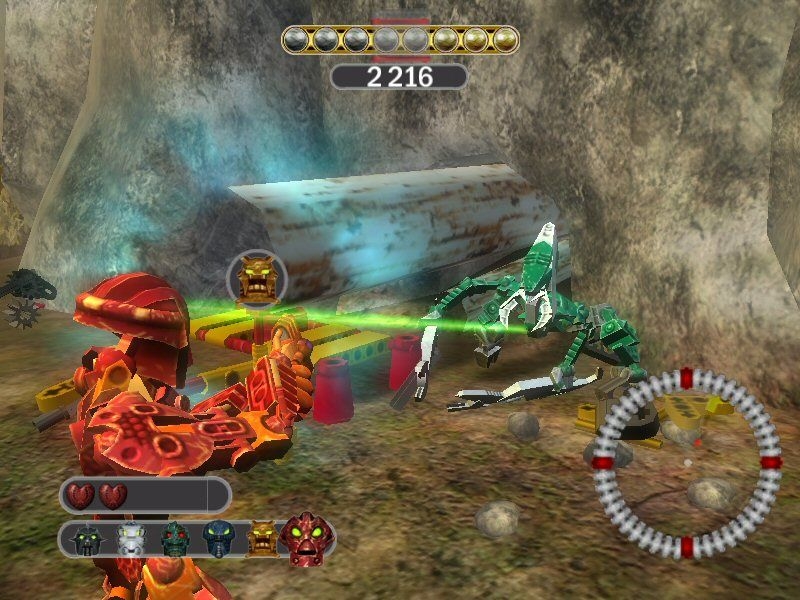 Скриншот из игры Bionicle Heroes под номером 1