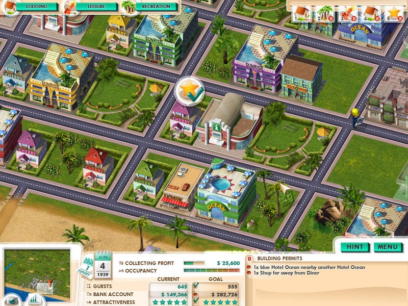 Скриншот из игры Build It! Miami Beach Resort под номером 2