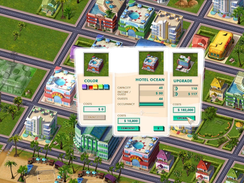 Скриншот из игры Build It! Miami Beach Resort под номером 3