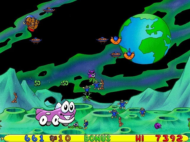 Скриншот из игры Putt-Putt and Pep