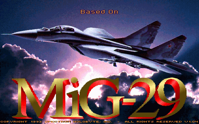 Скриншот из игры Falcon 3.0: MiG-29 под номером 1