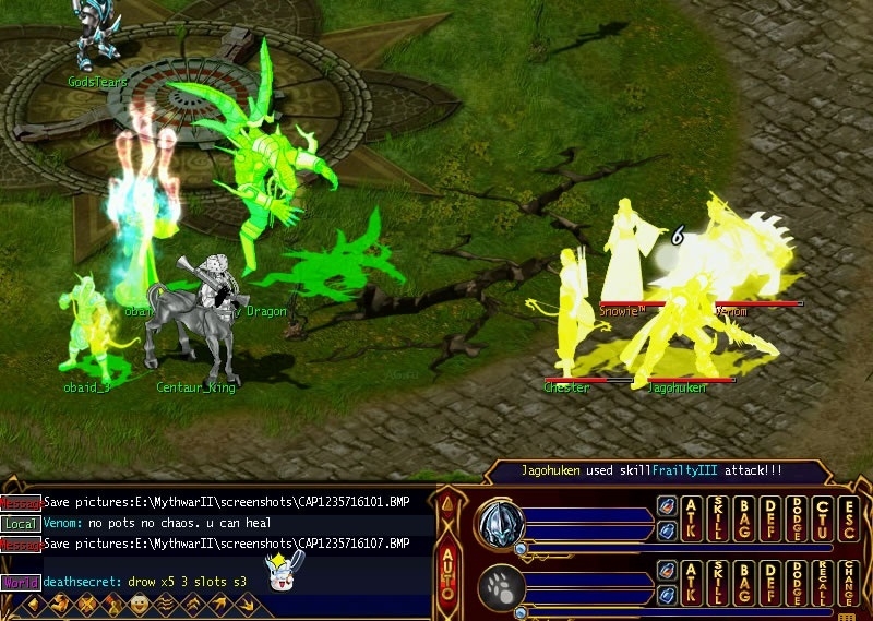 Скриншот из игры Myth War Online 2 под номером 95