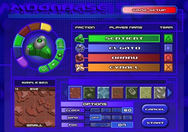Скриншот из игры Moonbase Commander под номером 6