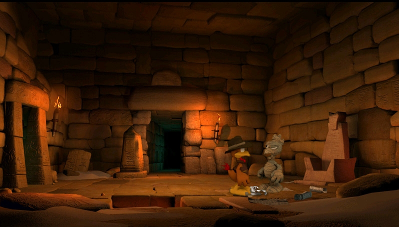 Скриншот из игры Moorhuhn Adventure: Der Schatz des Pharao под номером 1