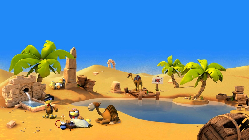 Скриншот из игры Moorhuhn Adventure: Der Schatz des Pharao под номером 3