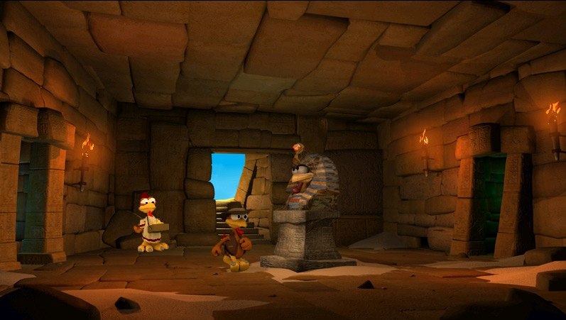 Скриншот из игры Moorhuhn Adventure: Der Schatz des Pharao под номером 4