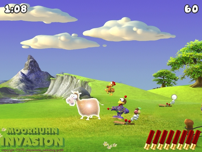 Скриншот из игры Moorhuhn Invasion под номером 3
