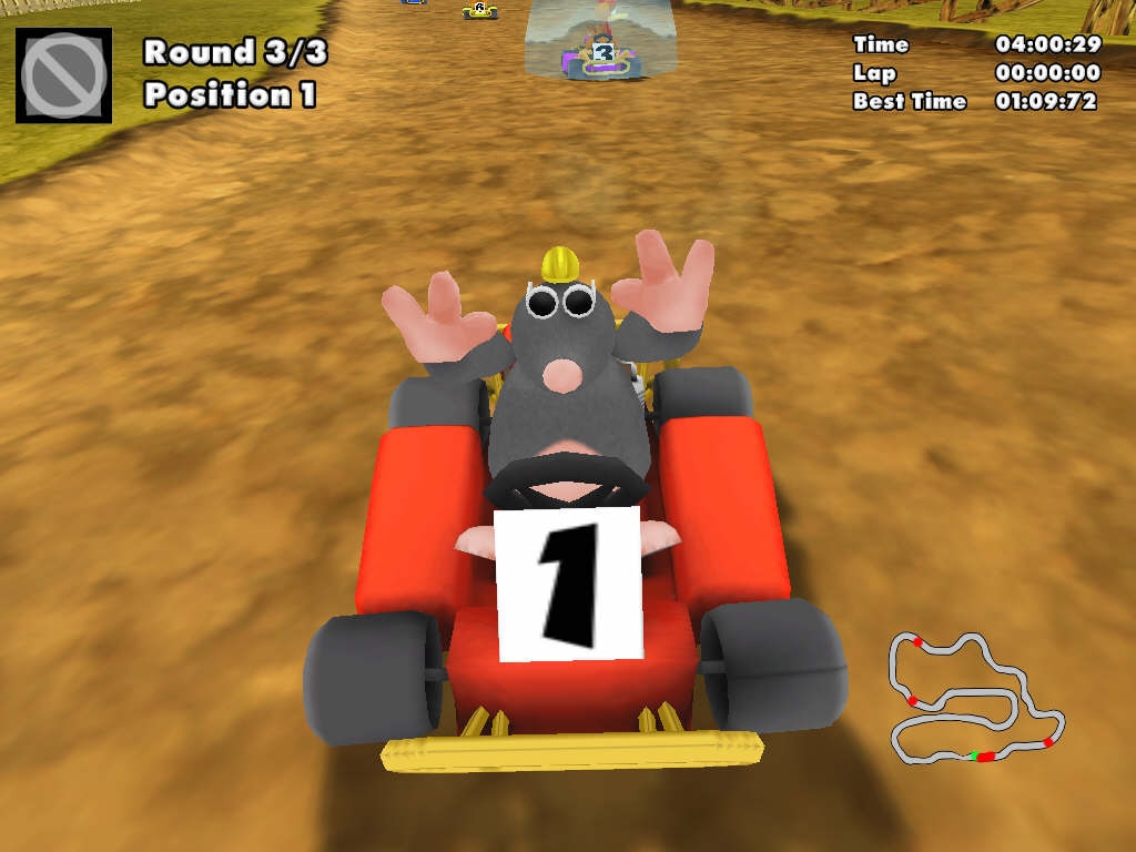 Скриншот Moorhuhn Kart 3 (Морхухн: Легенды картинга 2008) под номером 6