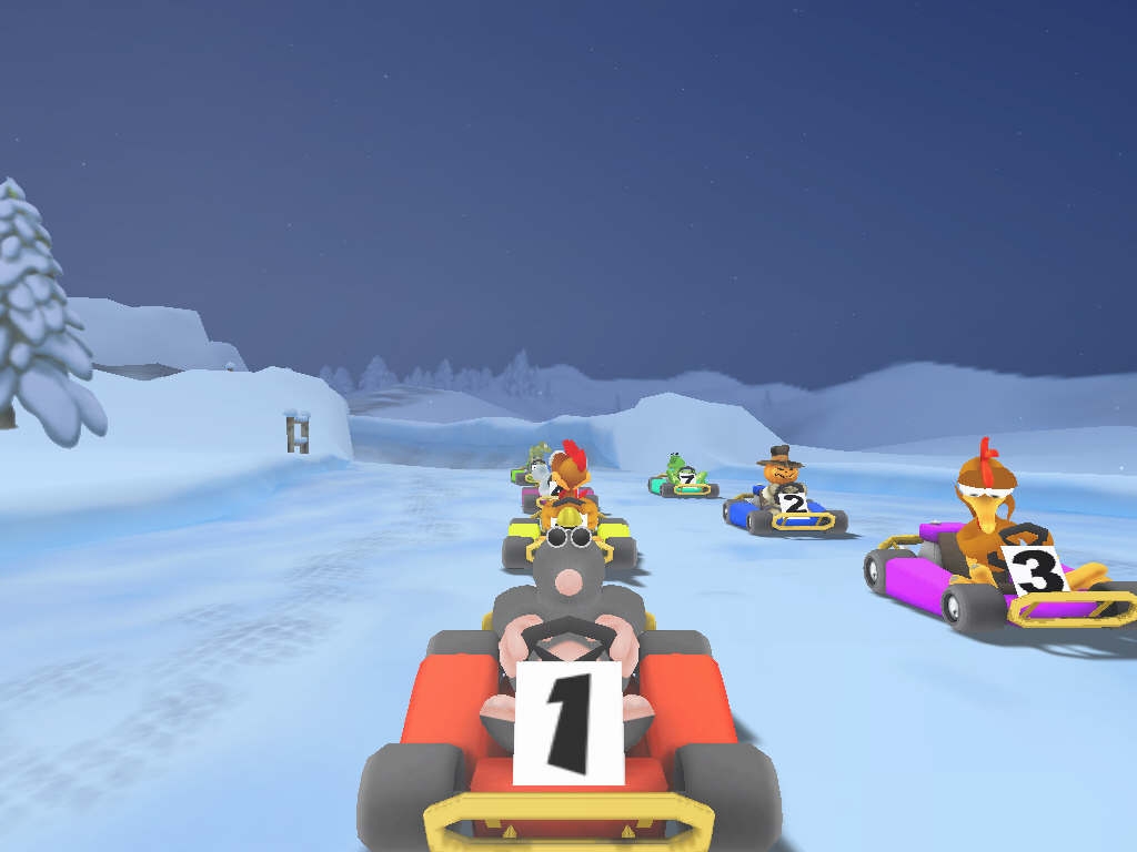 Скриншот из игры Moorhuhn Kart 2 под номером 8