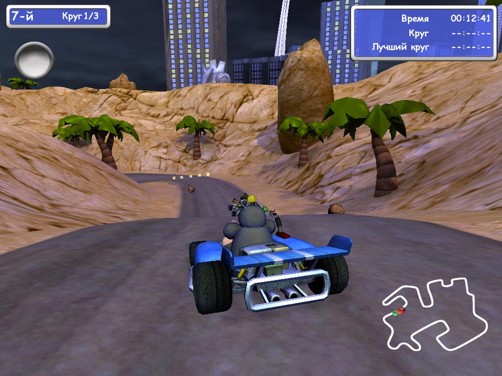 Скриншот из игры Moorhuhn Kart Thunder под номером 17