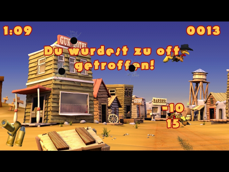Скриншот из игры Moorhuhn Wanted под номером 7
