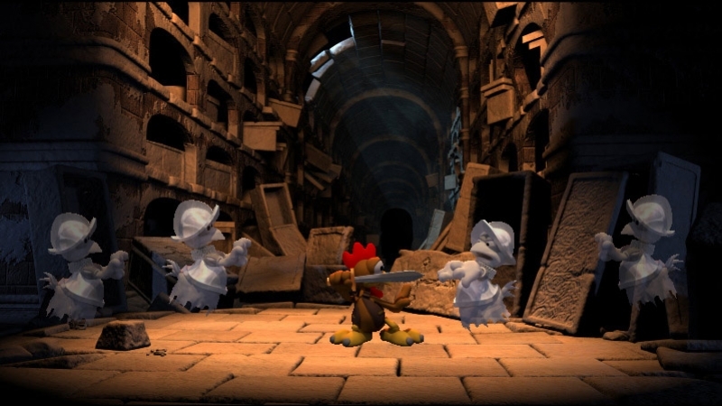Скриншот из игры Moorhuhn: Der Fluch des Goldes под номером 1