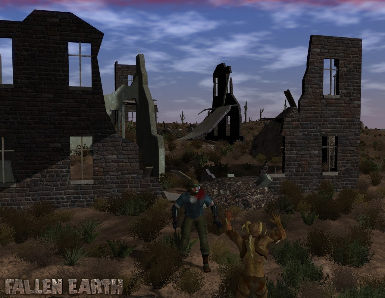 Скриншот из игры Fallen Earth под номером 2
