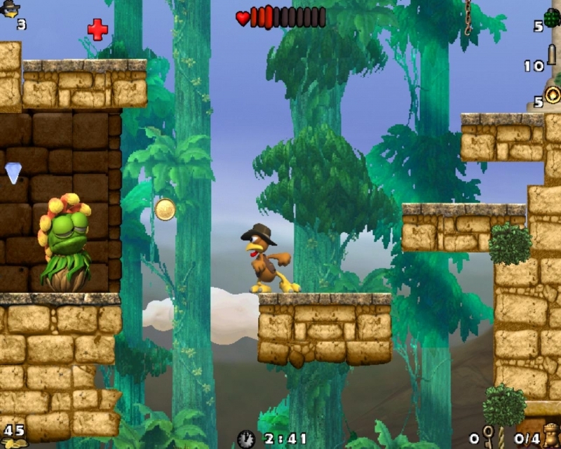 Скриншот из игры Morhuhn Jump’n run: Atlantis под номером 1