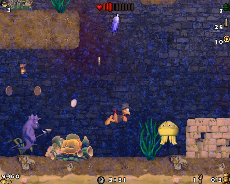 Скриншот из игры Morhuhn Jump’n run: Atlantis под номером 10