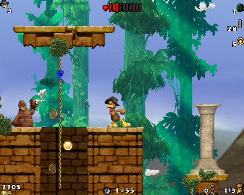 Скриншот из игры Morhuhn Jump’n run: Atlantis под номером 7