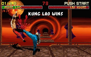 Скриншот из игры Mortal Kombat 2 под номером 9
