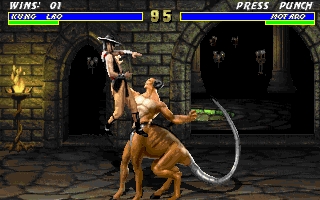 Скриншот из игры Mortal Kombat 3 под номером 11