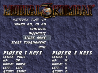 Скриншот из игры Mortal Kombat 3 под номером 2