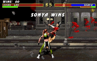 Скриншот из игры Mortal Kombat 3 под номером 4