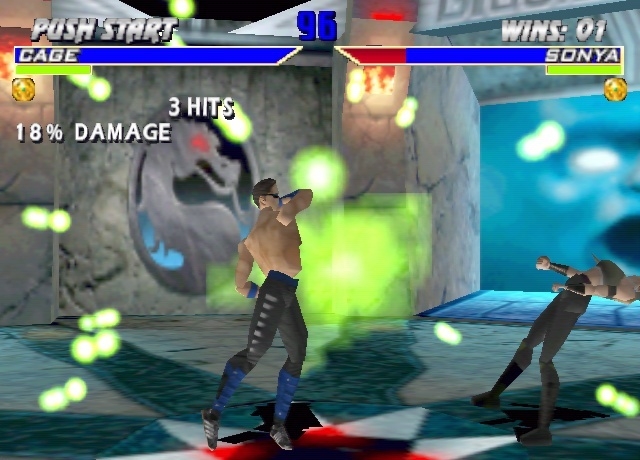 Скриншот из игры Mortal Kombat 4 под номером 1