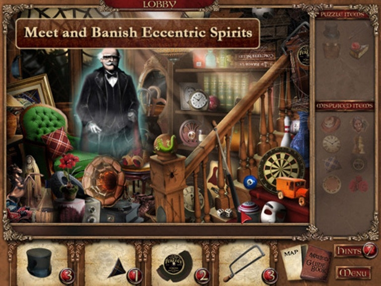 Скриншот из игры Mortimer Beckett and the Secrets of Spooky Manor под номером 9