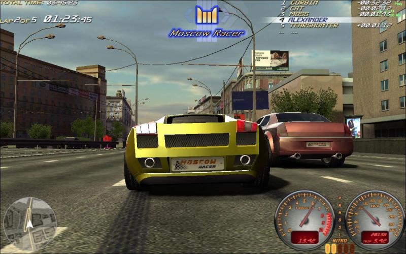 Скриншот из игры Moscow Racer под номером 1