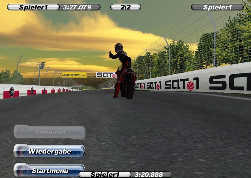Скриншот из игры Moto Race Challenge 07 под номером 4