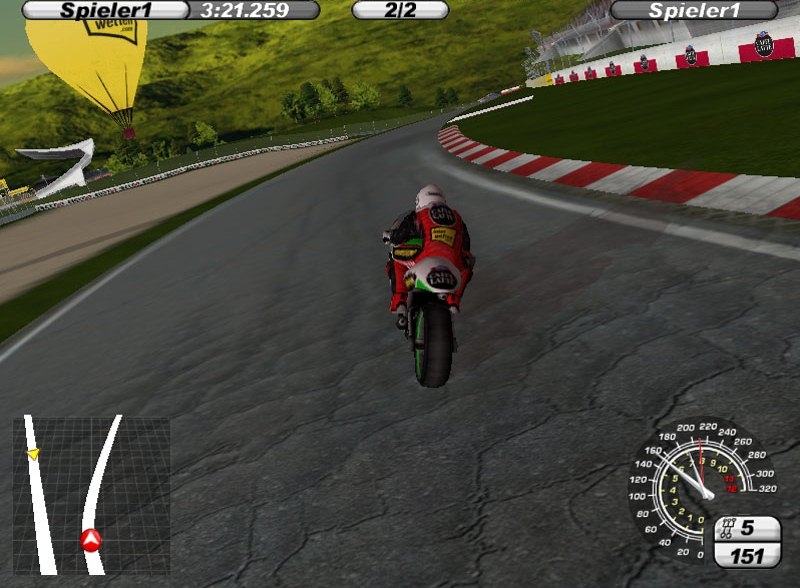 Скриншот из игры Moto Race Challenge 07 под номером 6