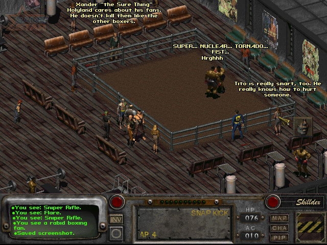 Скриншот из игры Fallout 2 под номером 16