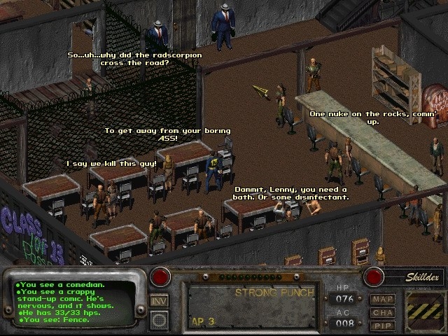 Скриншот из игры Fallout 2 под номером 55